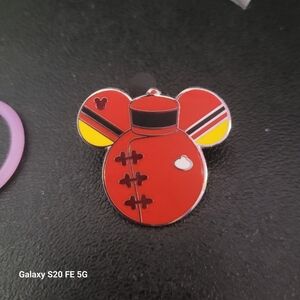 Unoffical Red Mickey Mouse Enamel Pin